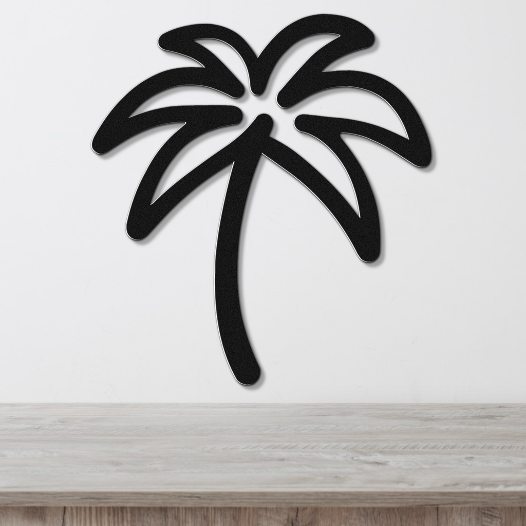 Palm Tree Metal Wall Art