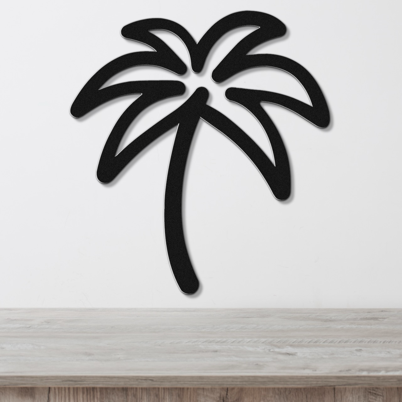 Palm Tree Metal Wall Art