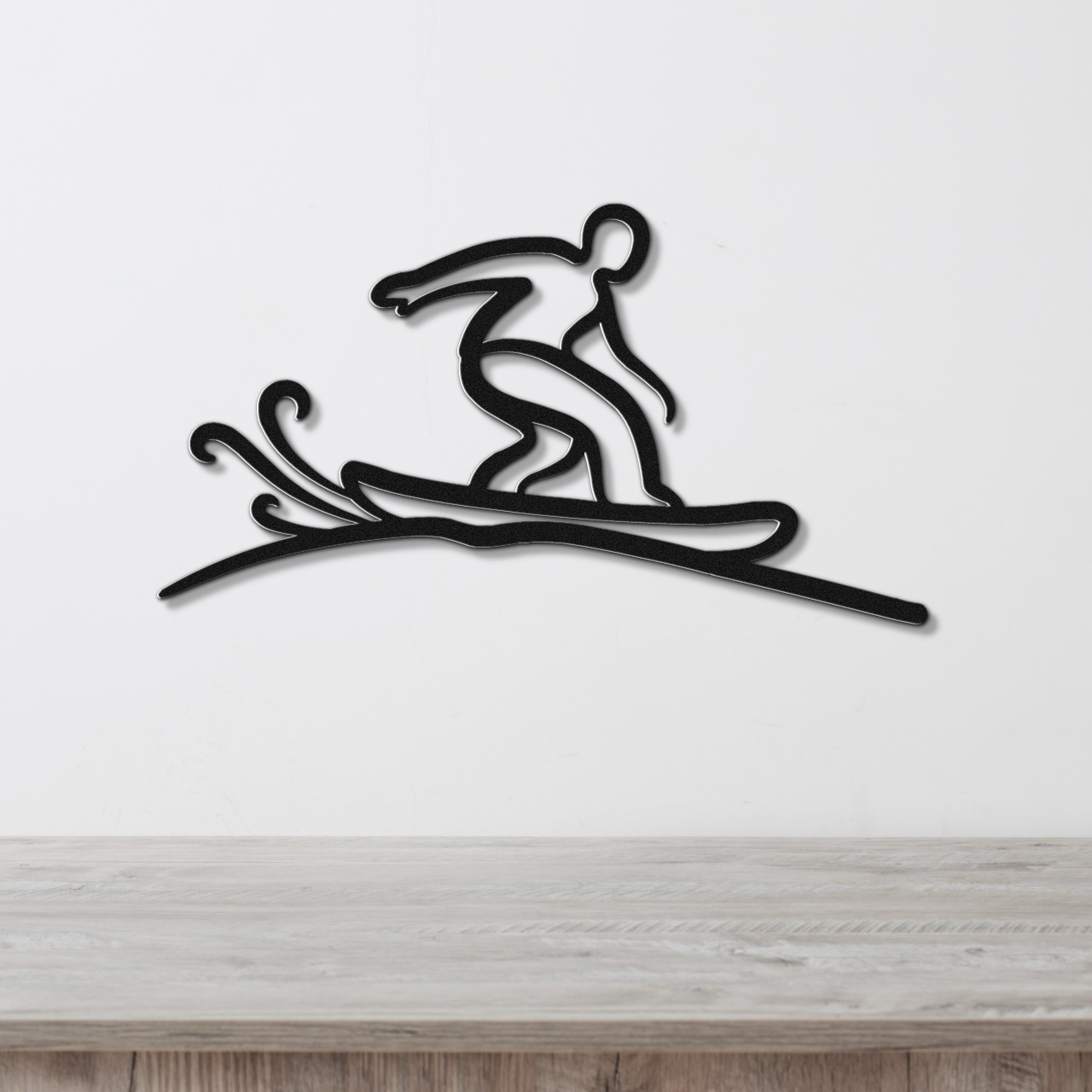 Snowboarding Metal Wall Art