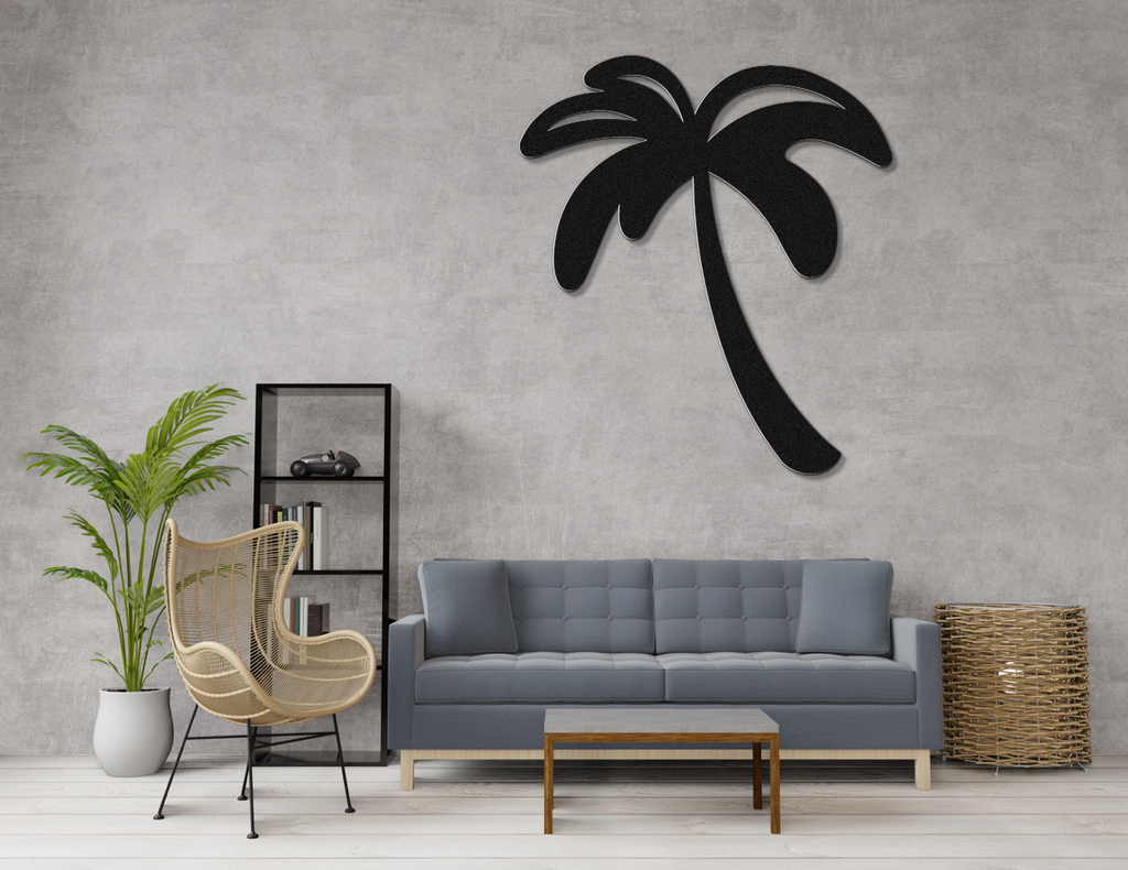 Palm Tree Metal Wall Art