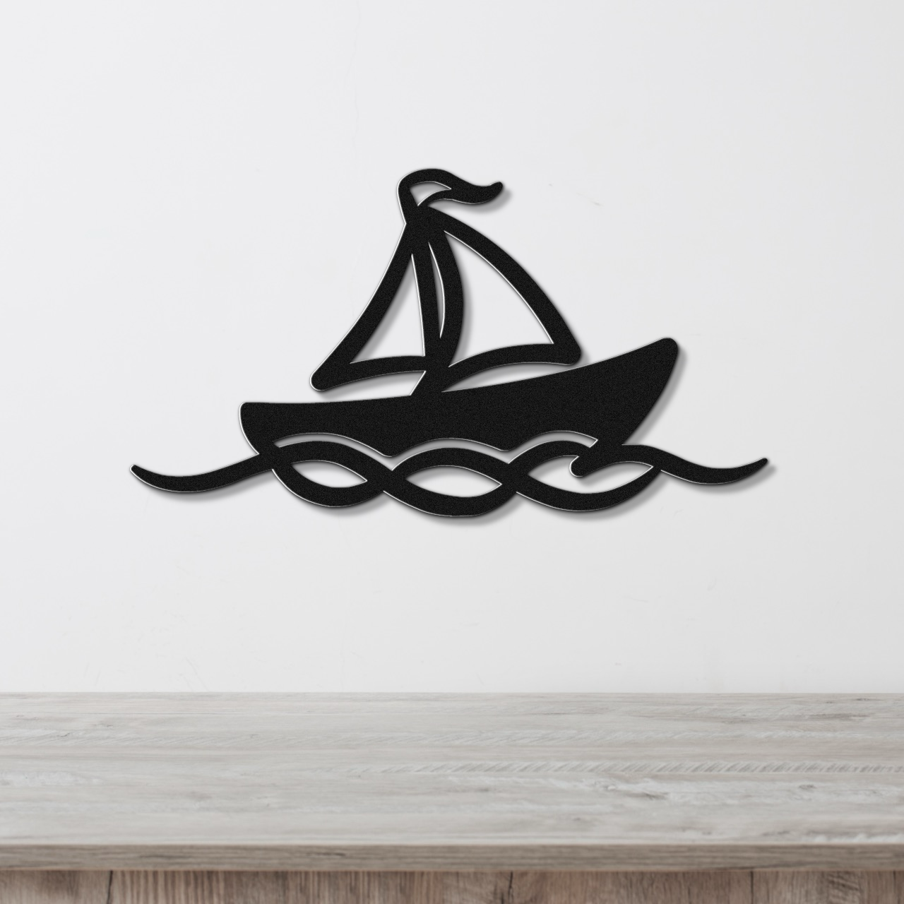 Sailboat Metal Wall Art