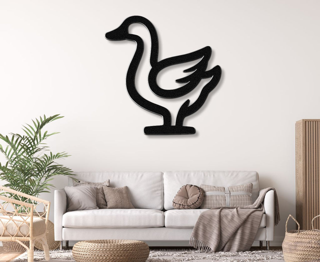 Goose Metal Wall Art