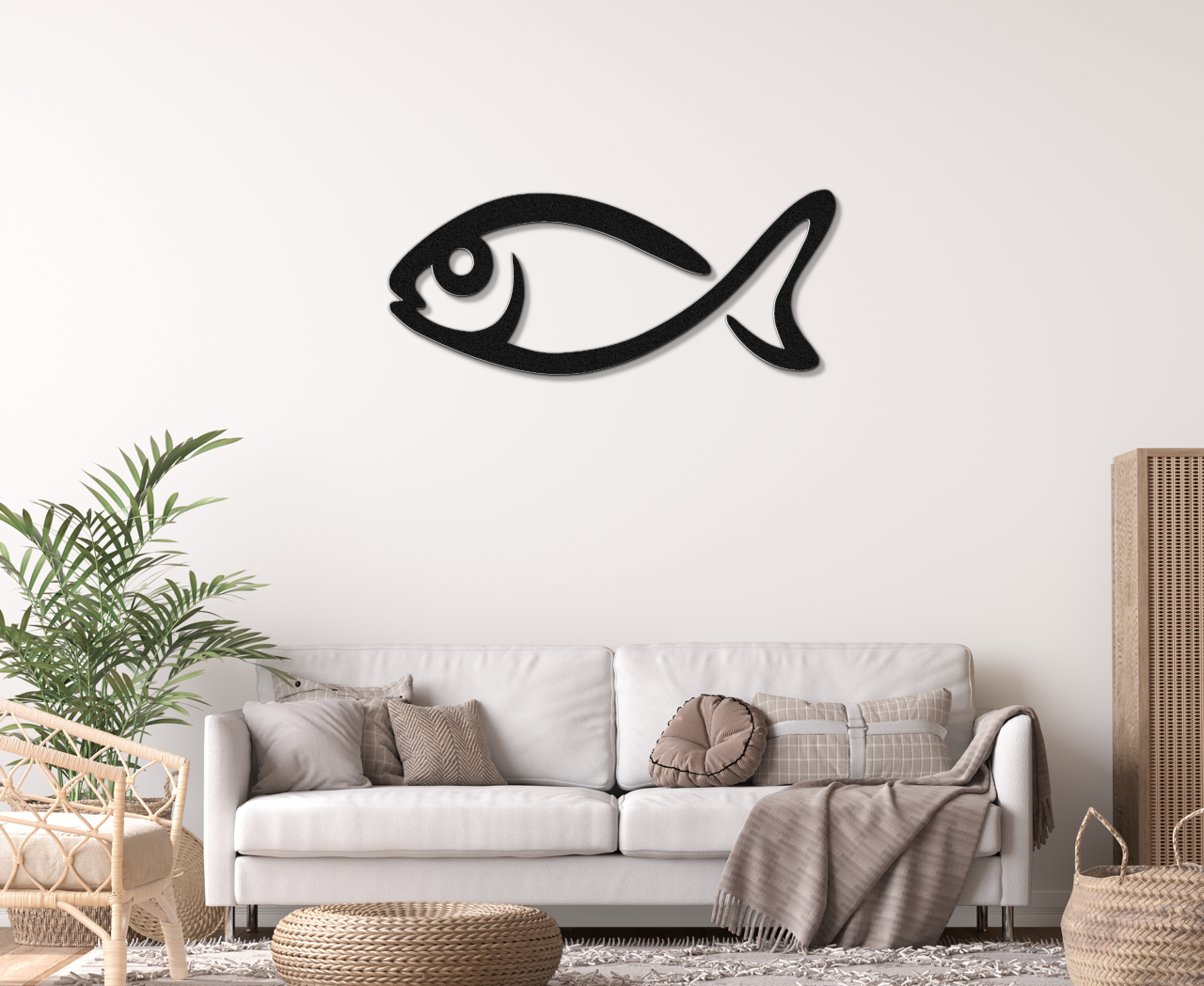 Fish Metal Wall Art