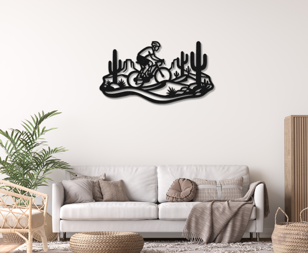 Arizona Cycling Metal Wall Art