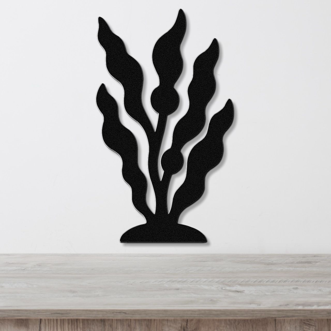 Kelp and Seaweed Metal Wall Art