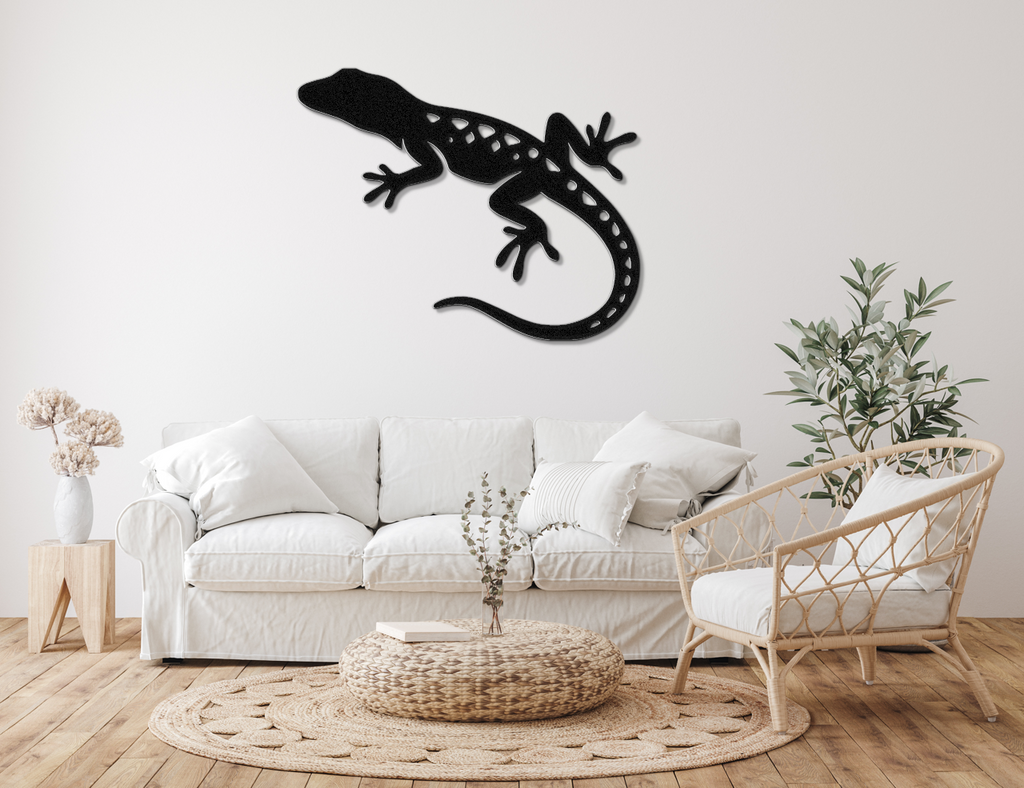 Lizard Metal Wall Art
