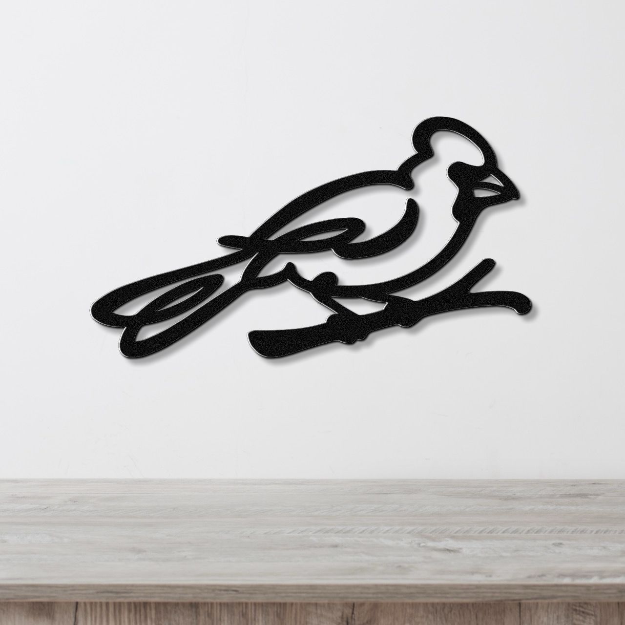 Cardinal Metal Wall Art
