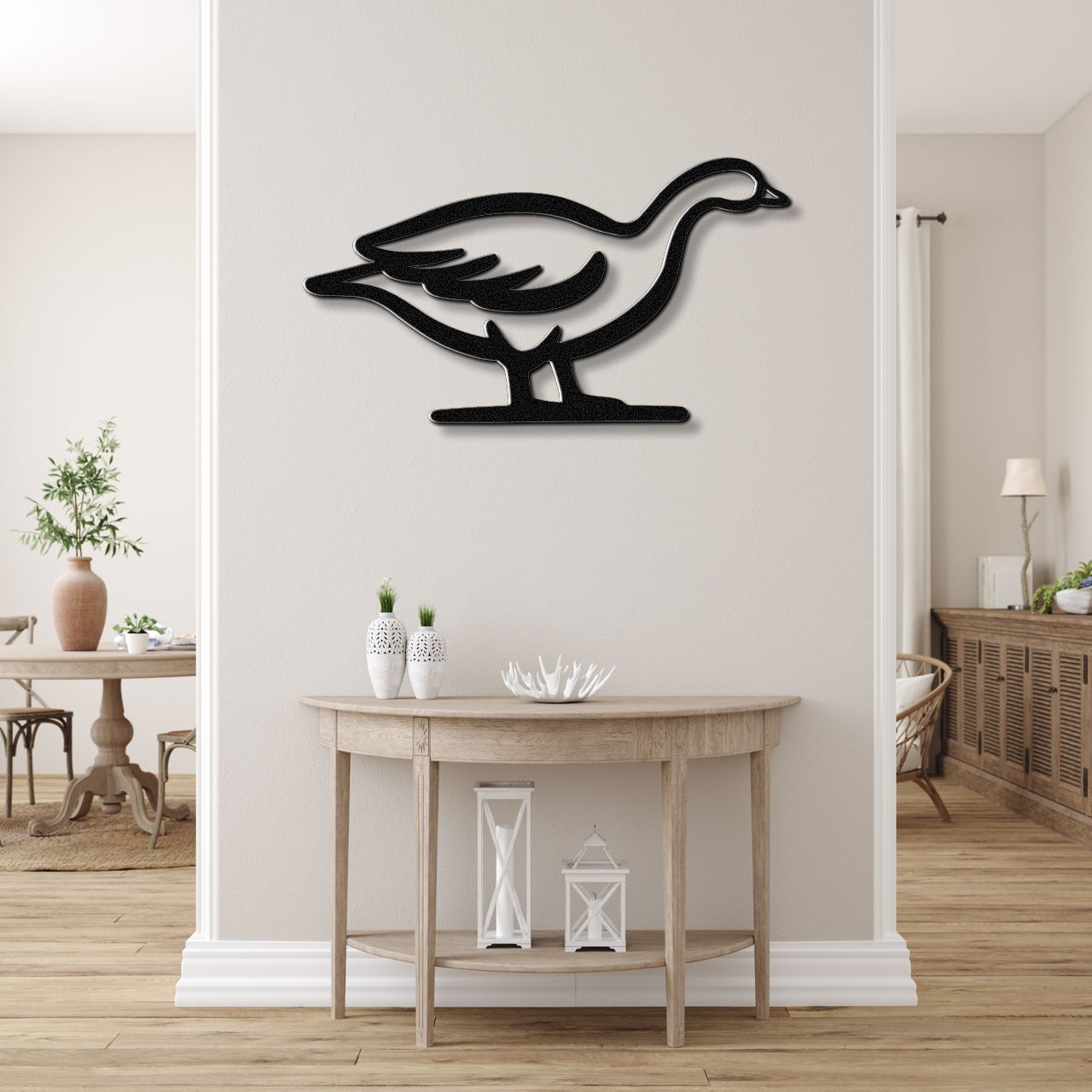 Goose Metal Wall Art