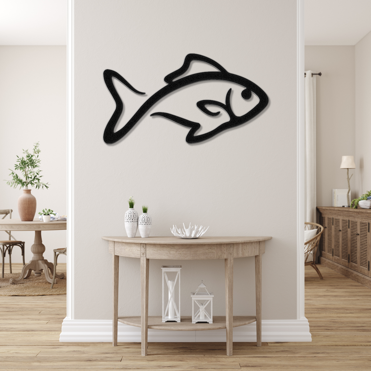 Fish Metal Wall Art