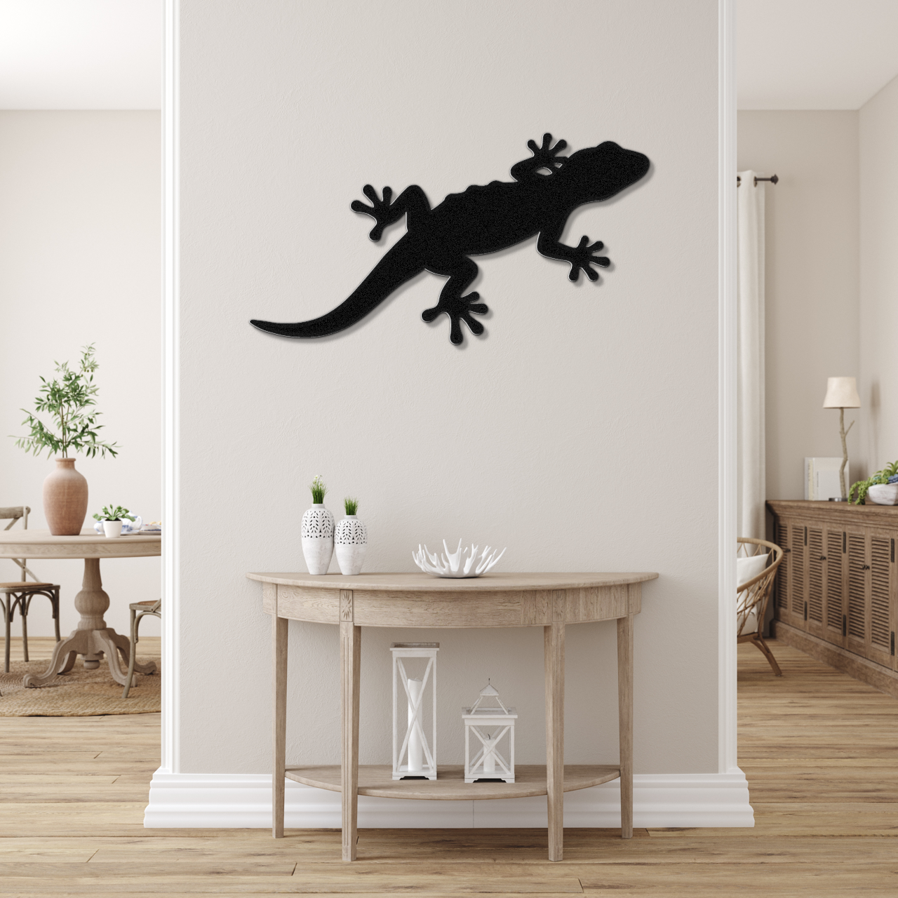 Lizard Metal Wall Art