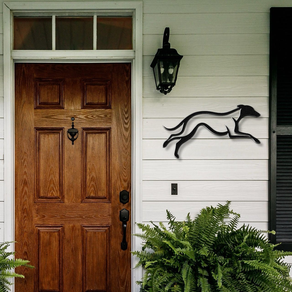 Greyhound Metal Wall Art