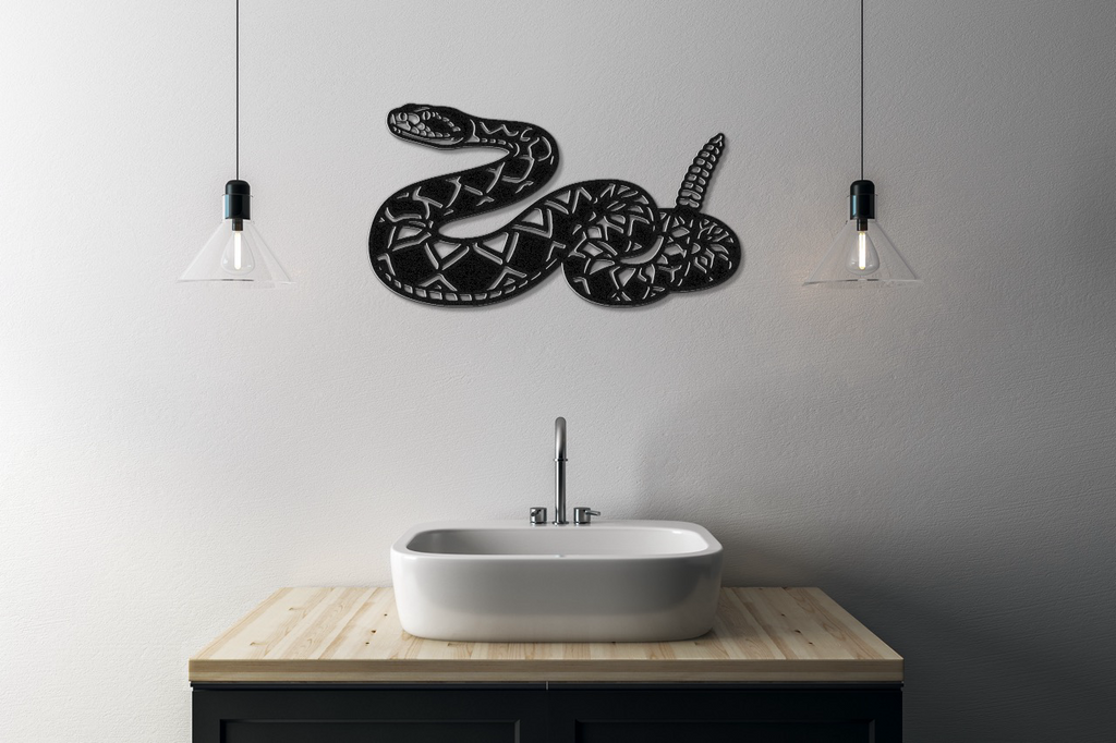 Snake Metal Wall Art