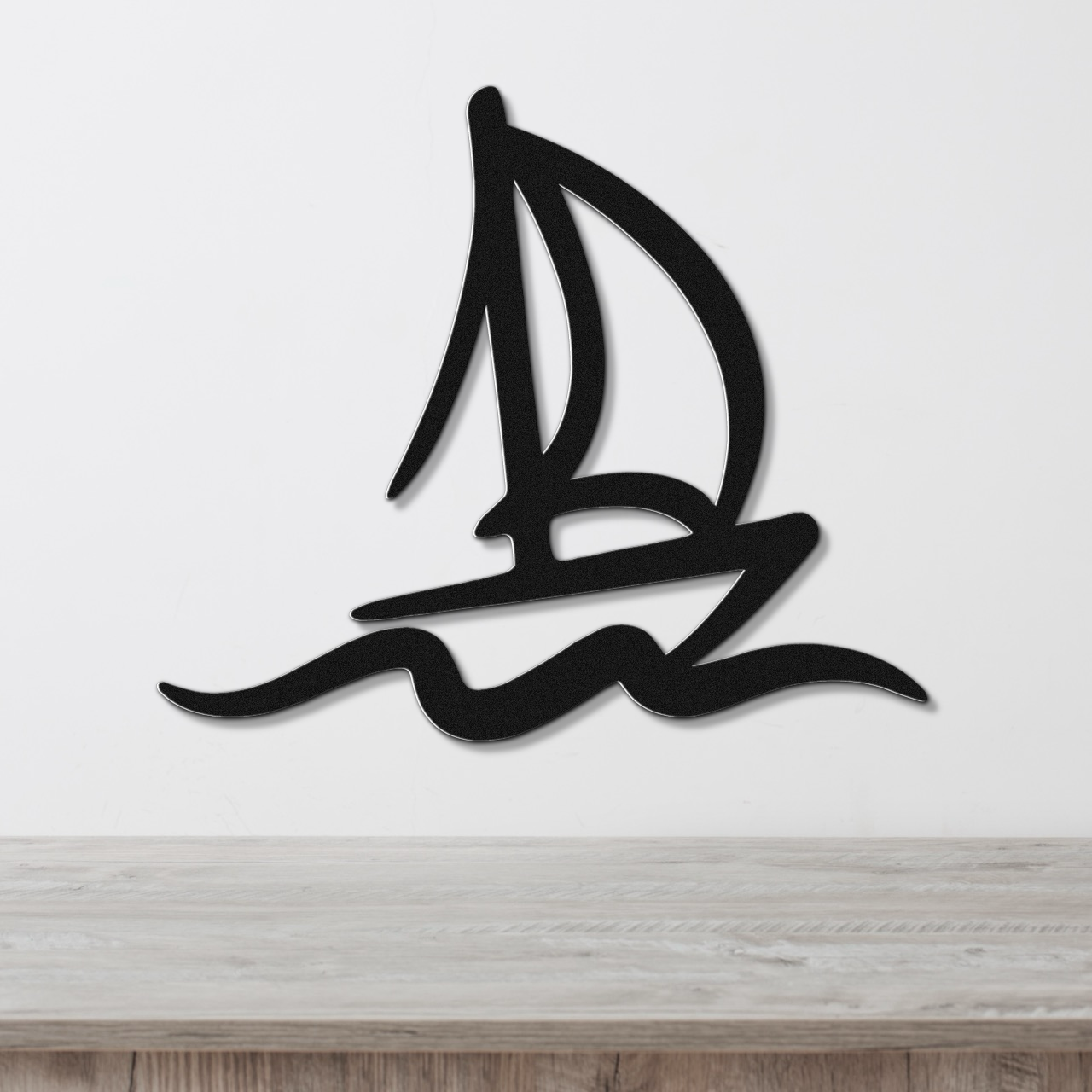 Sailboat Metal Wall Art