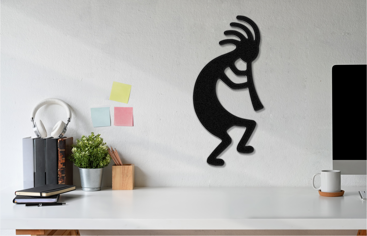Kokopelli Metal Wall Art