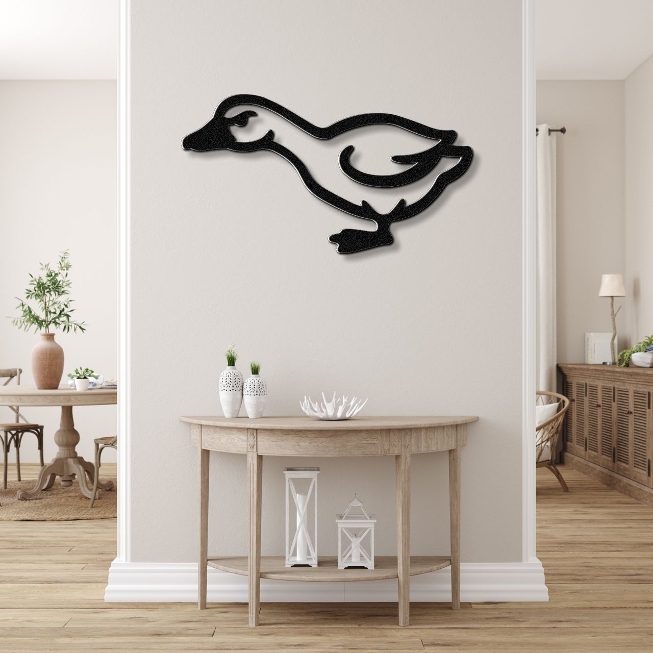 Goose Metal Wall Art