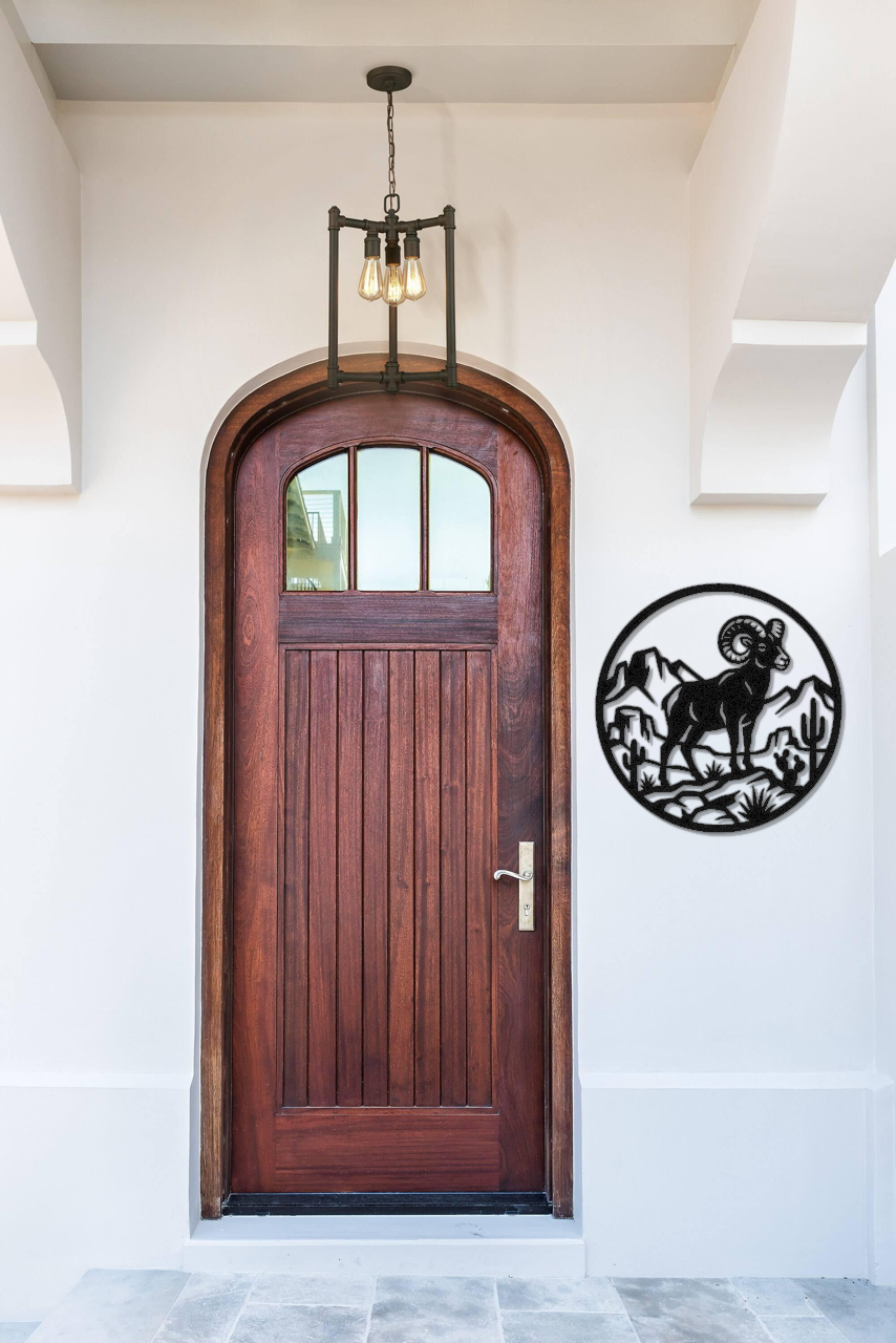 Arizona Bighorn Sheep Metal Wall Art