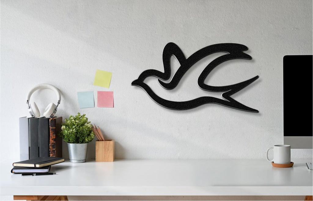 Swallow Bird Metal Wall Art