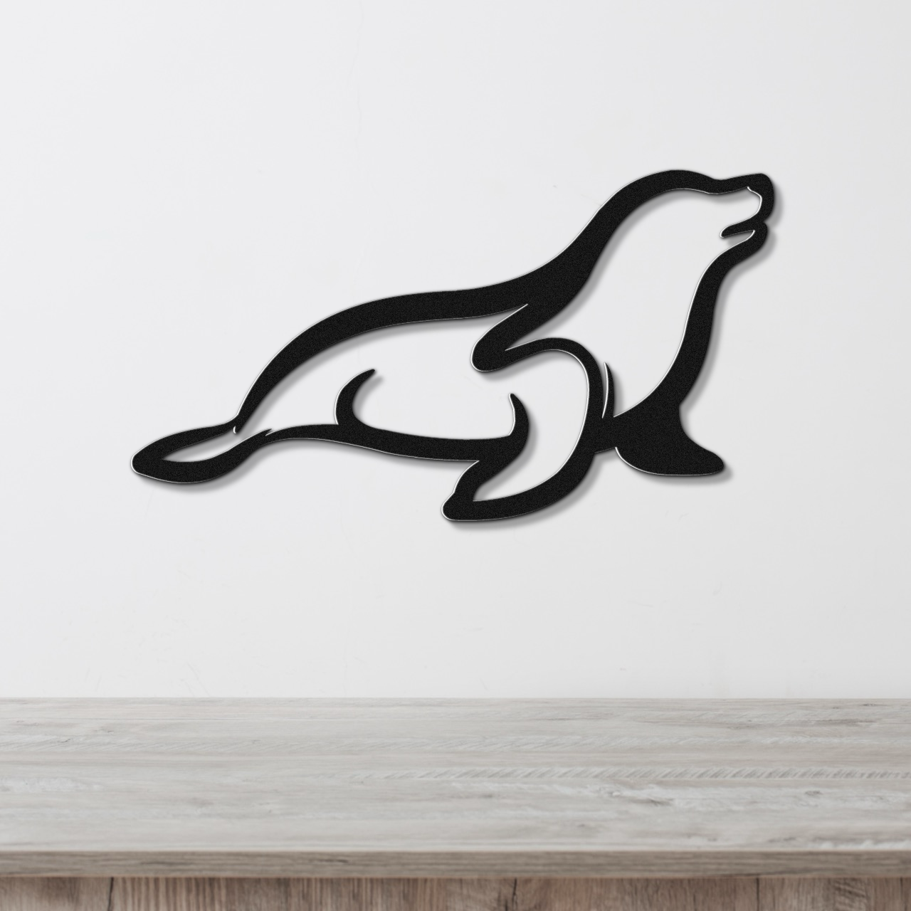Sea Lion Metal Wall Art