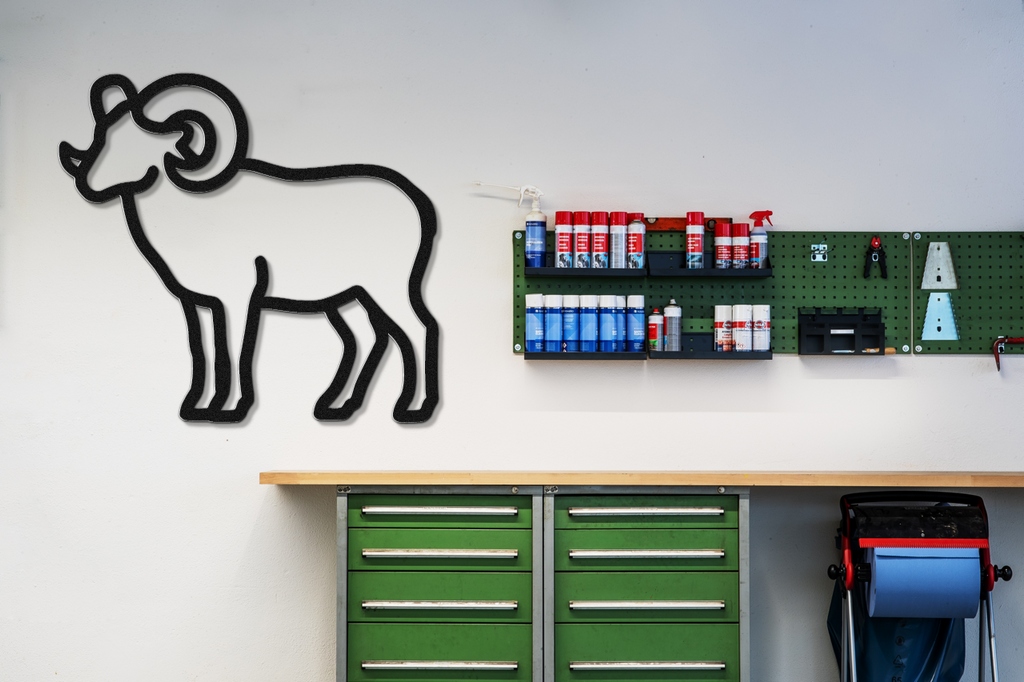 Bighorn Sheep Metal Wall Art