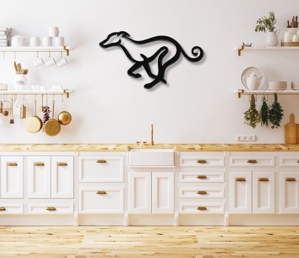 Greyhound Metal Wall Art