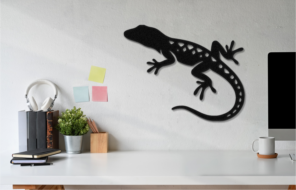 Lizard Metal Wall Art