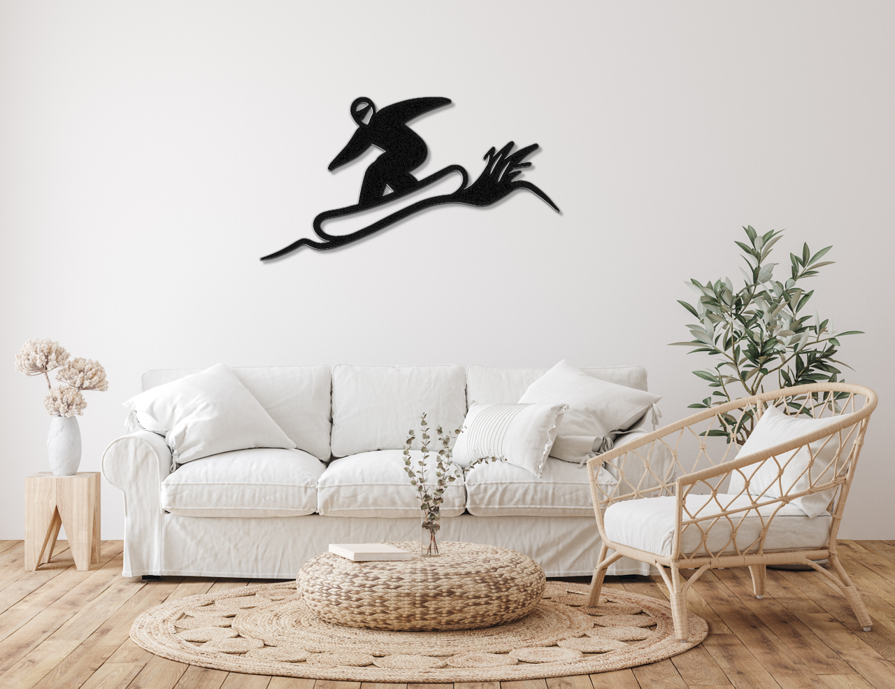 Snowboarding Metal Wall Art