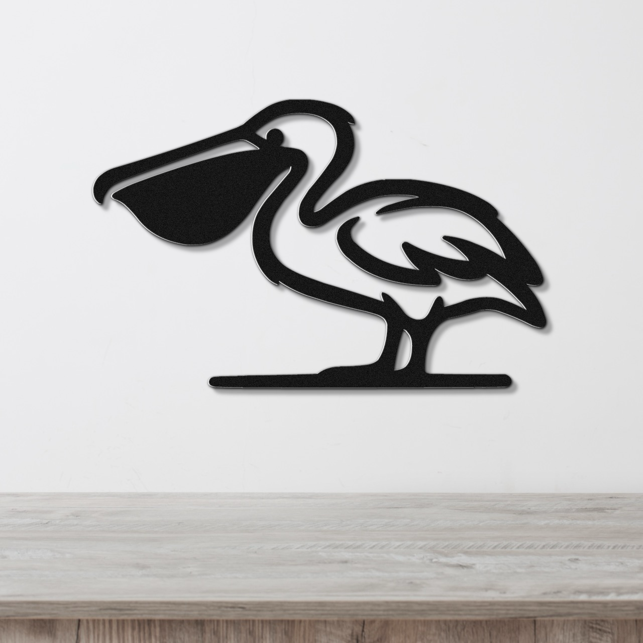 Pelican Metal Wall Art