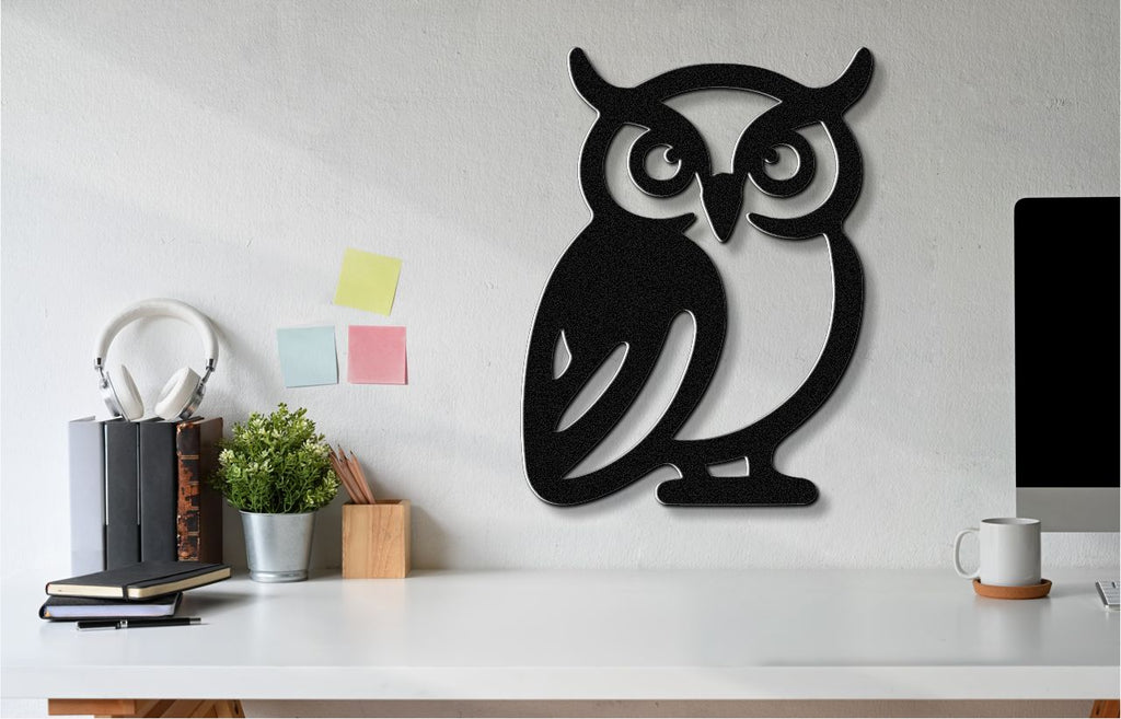 Owl Metal Wall Art