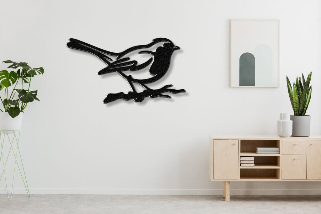 Robin Metal Wall Art