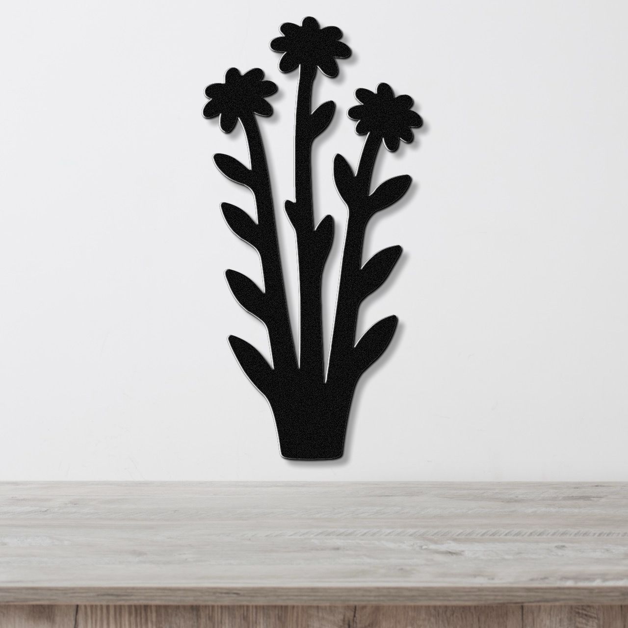 Wildflower Metal Wall Art