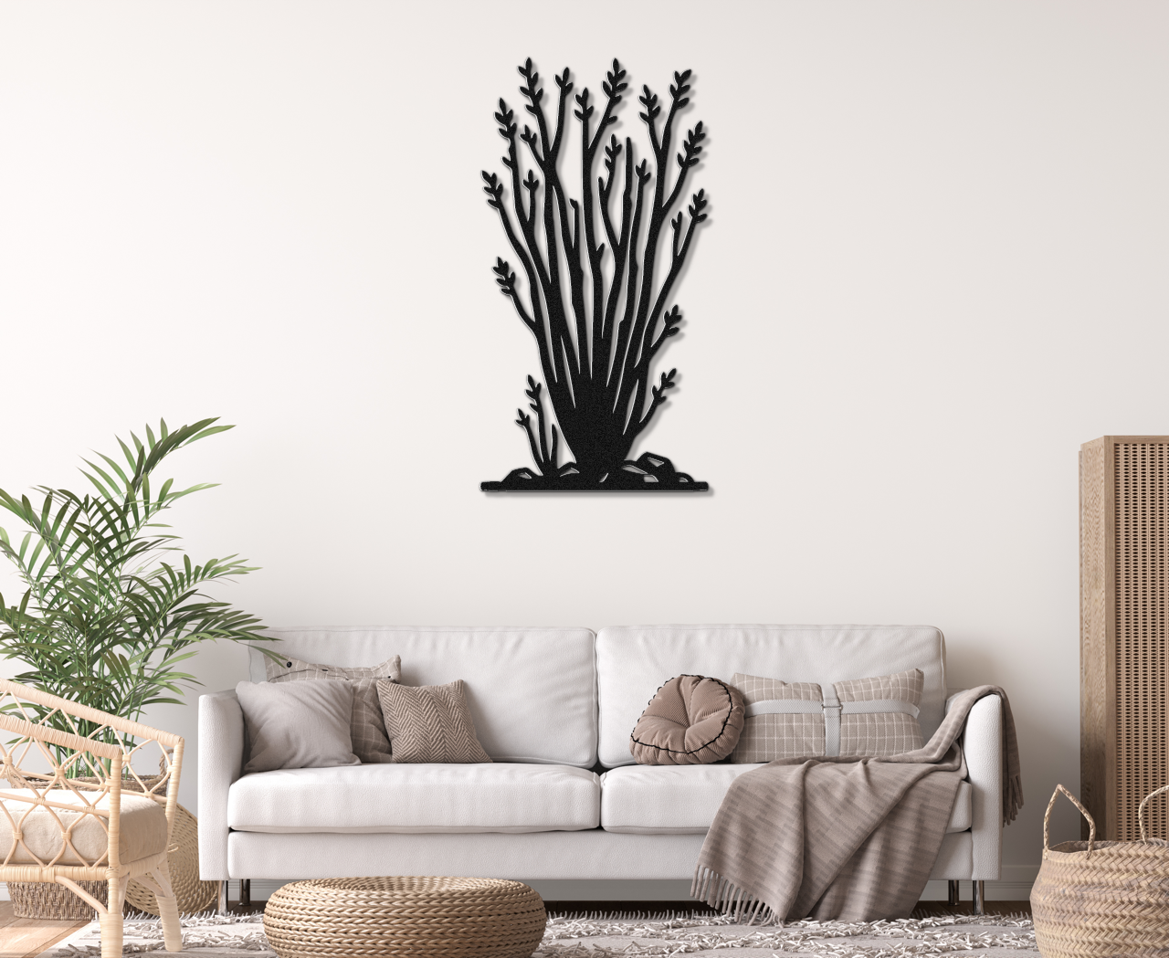 Ocotillo Metal Wall Art