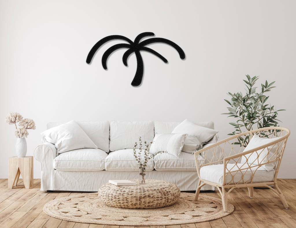 Palm Tree Metal Wall Art