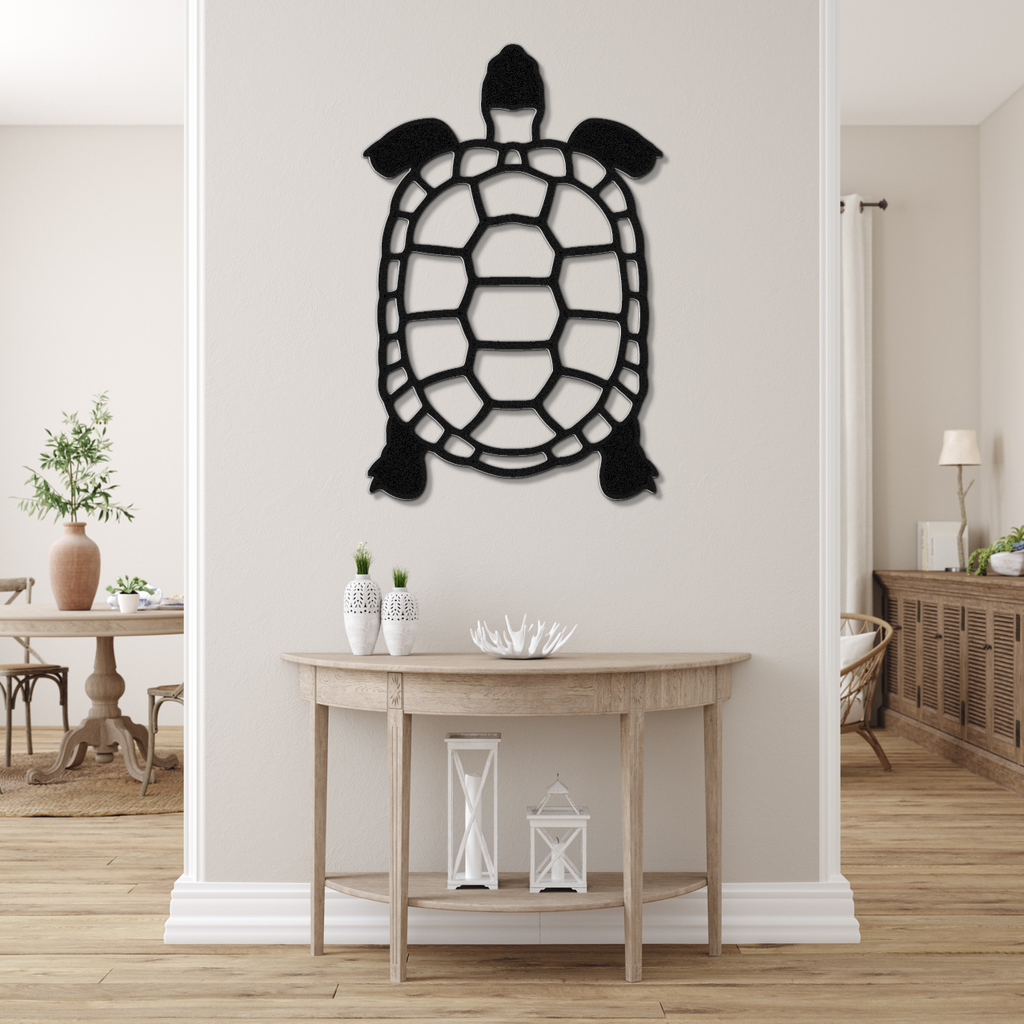 Tortoise Metal Wall Art