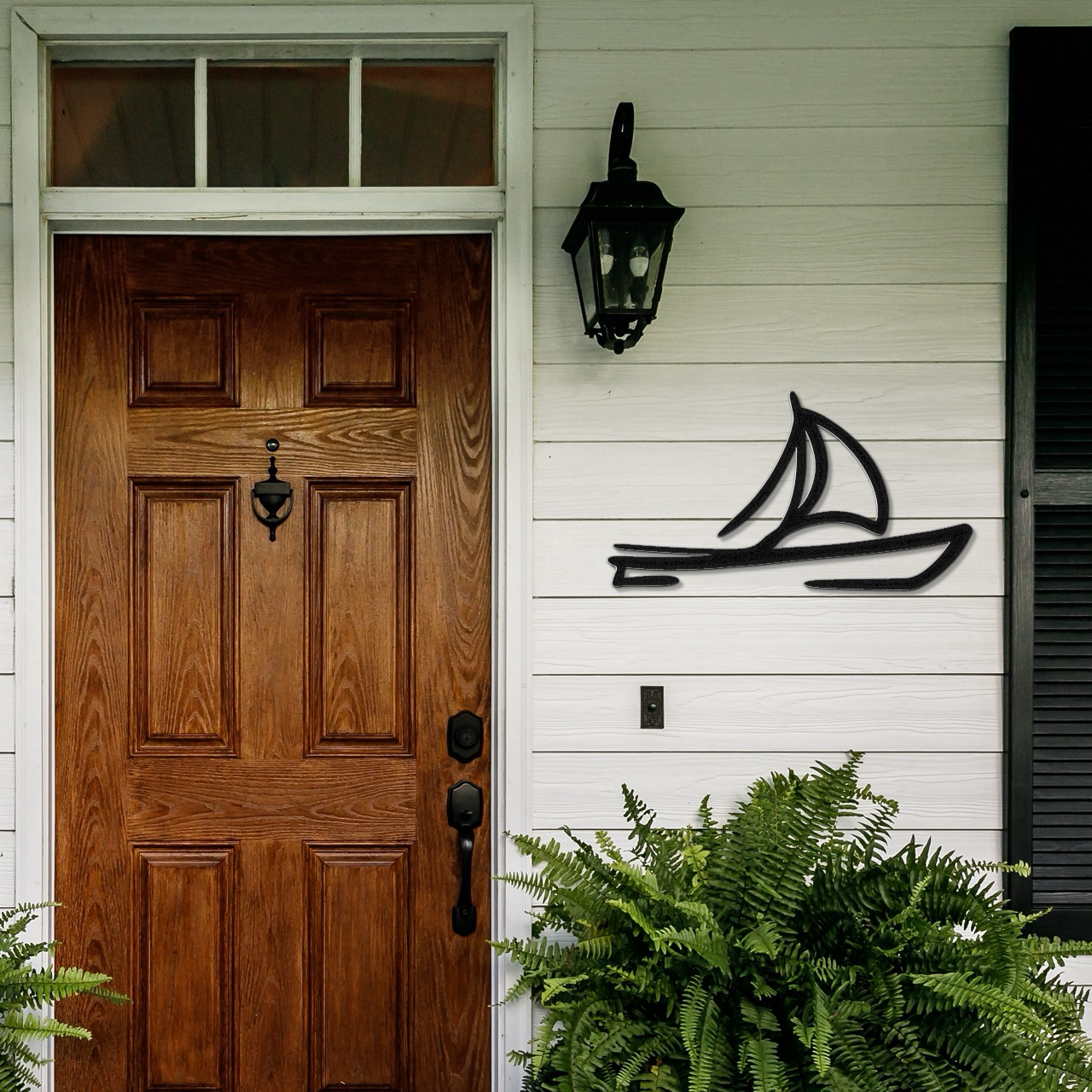 Sailboat Metal Wall Art