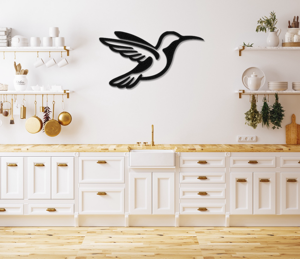 Hummingbird Metal Wall Art