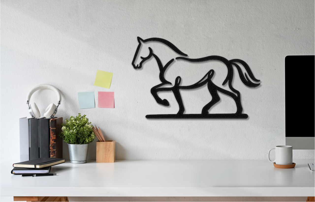 Horse Metal Wall Art