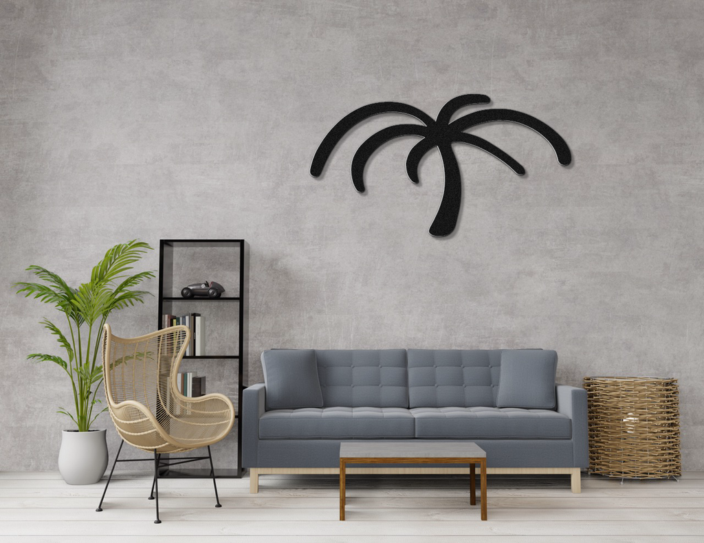 Palm Tree Metal Wall Art