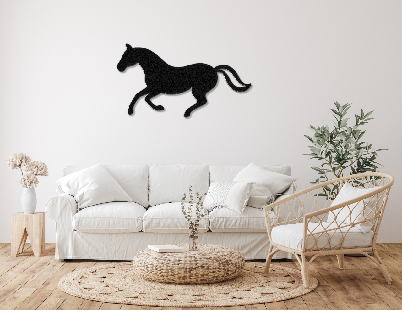Horse Metal Wall Art