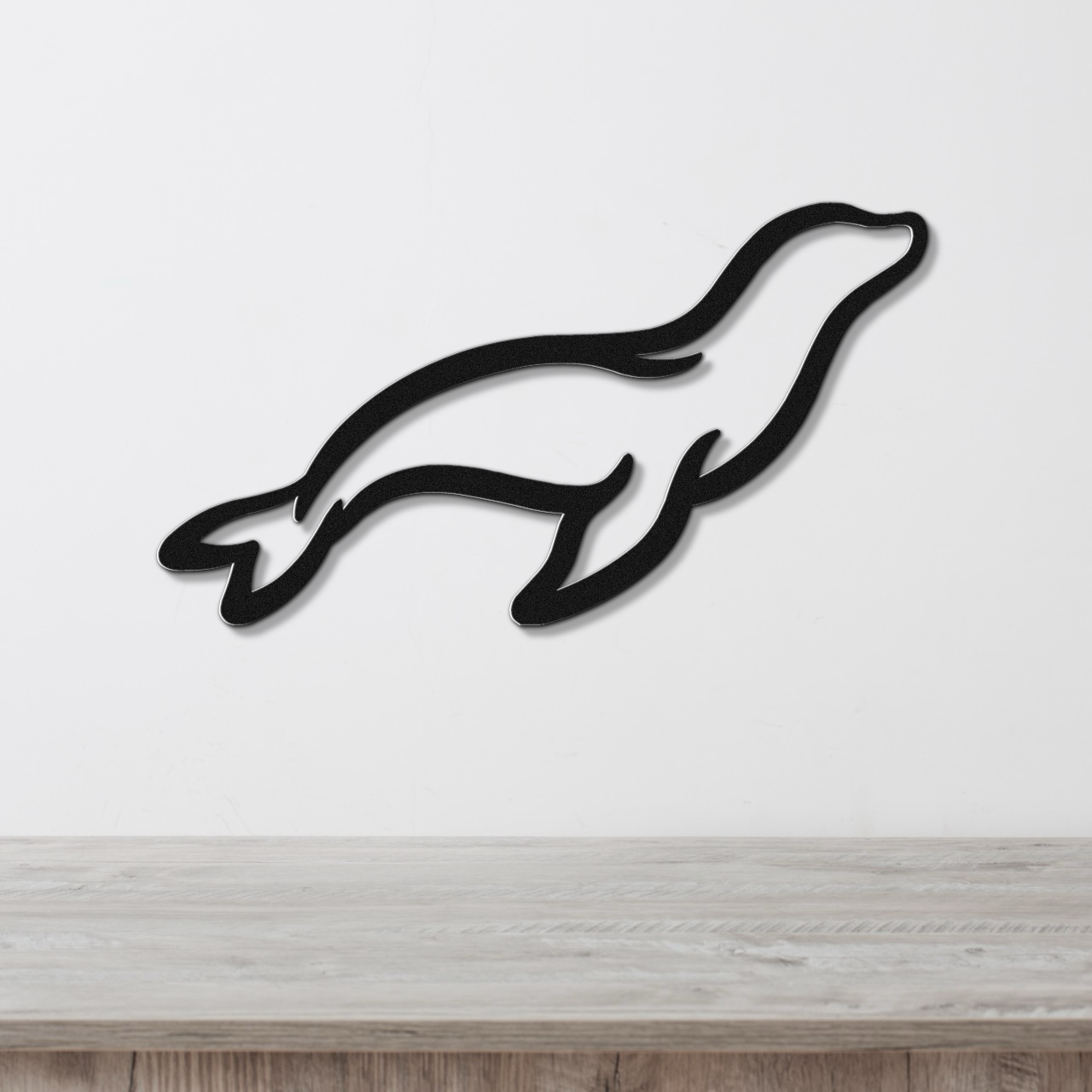 Sea Lion Metal Wall Art