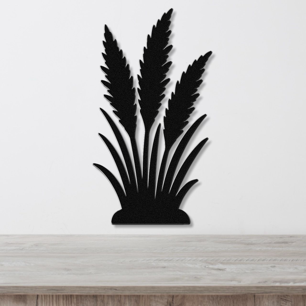 Wild Grass Metal Wall Art