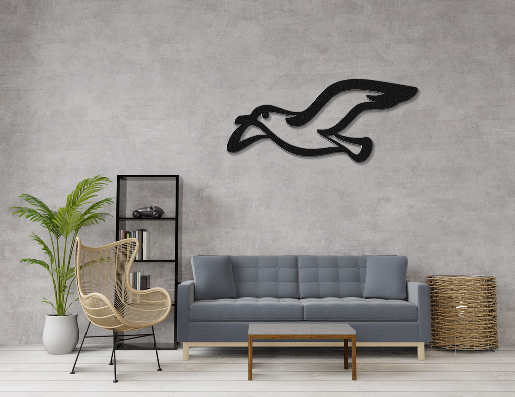 Seagull Metal Wall Art