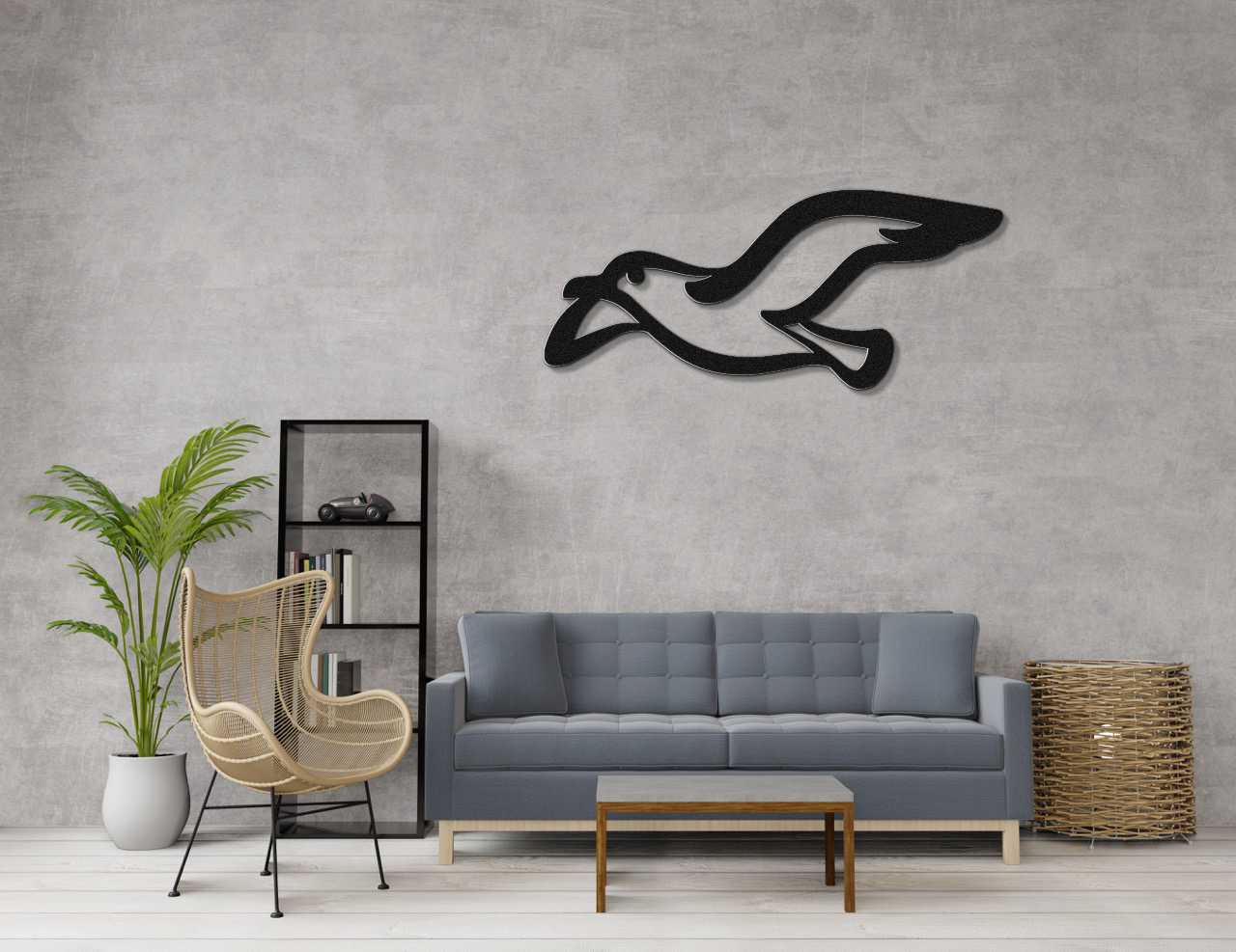 Seagull Metal Wall Art
