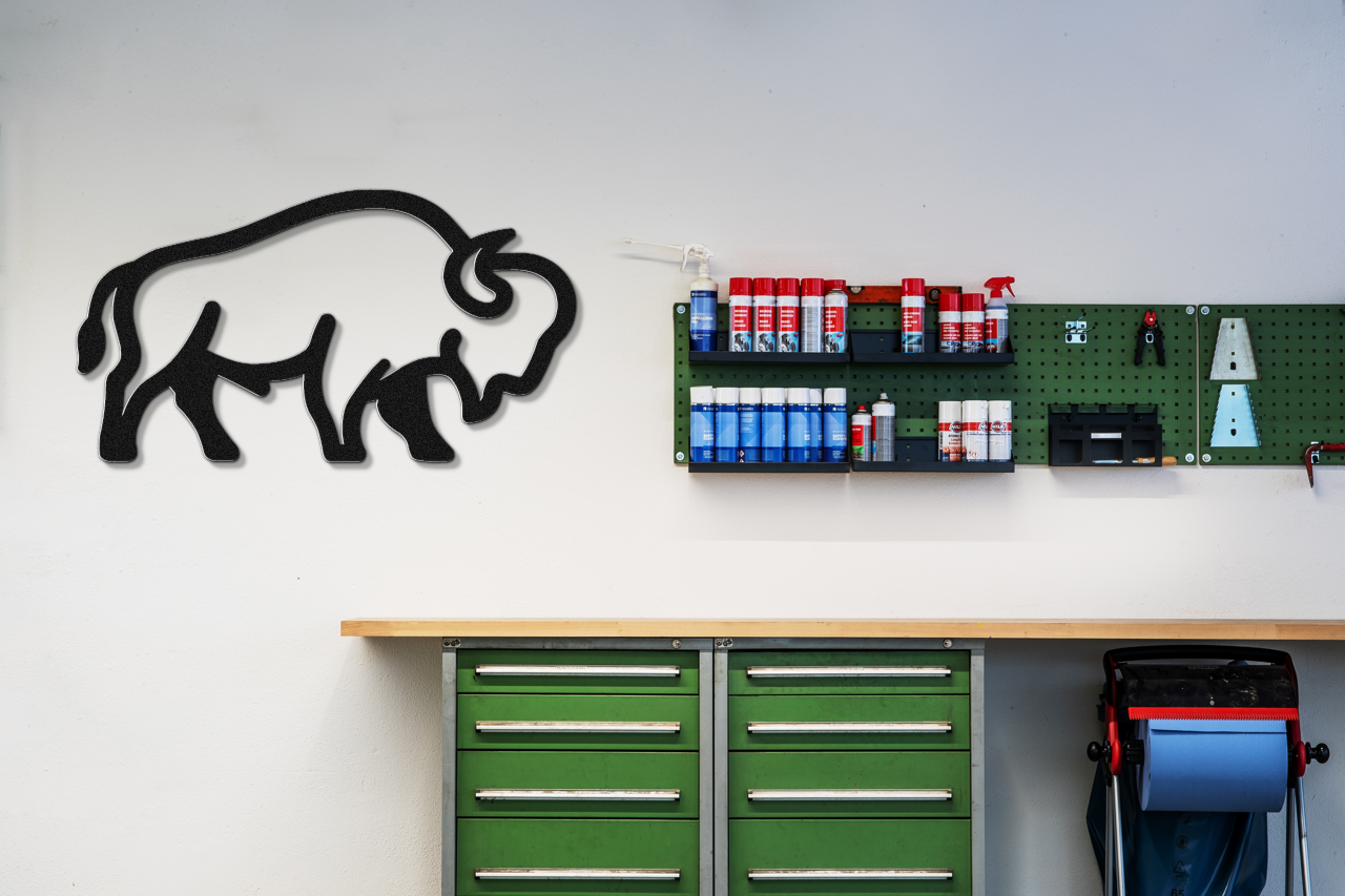 Buffalo Metal Wall Art