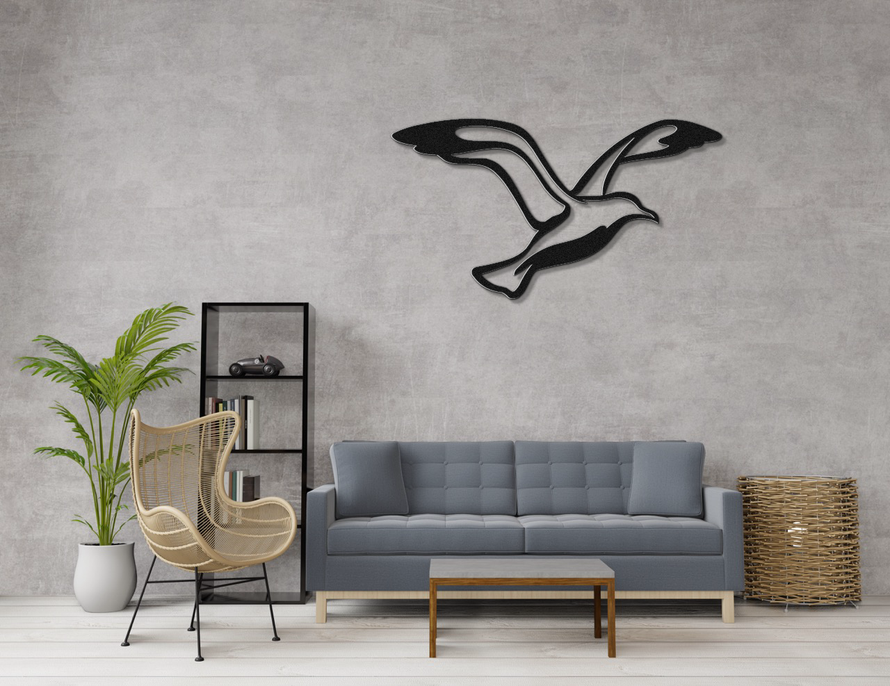 Seagull Metal Wall Art