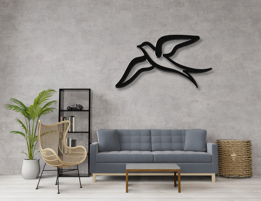 Swallow Bird Metal Wall Art