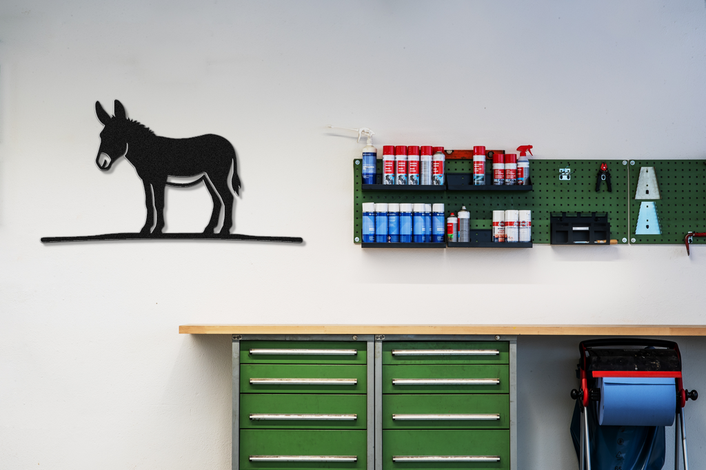 Burro Metal Wall Art