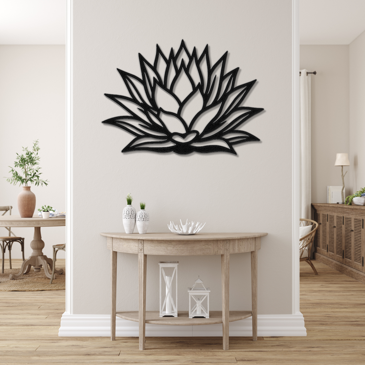 Agave Metal Wall Art