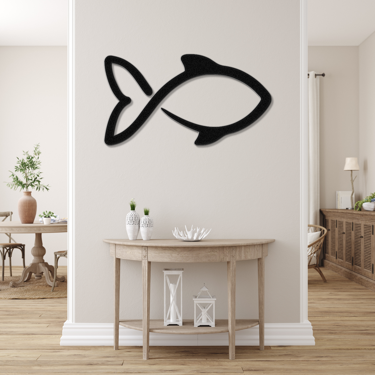 Fish Metal Wall Art
