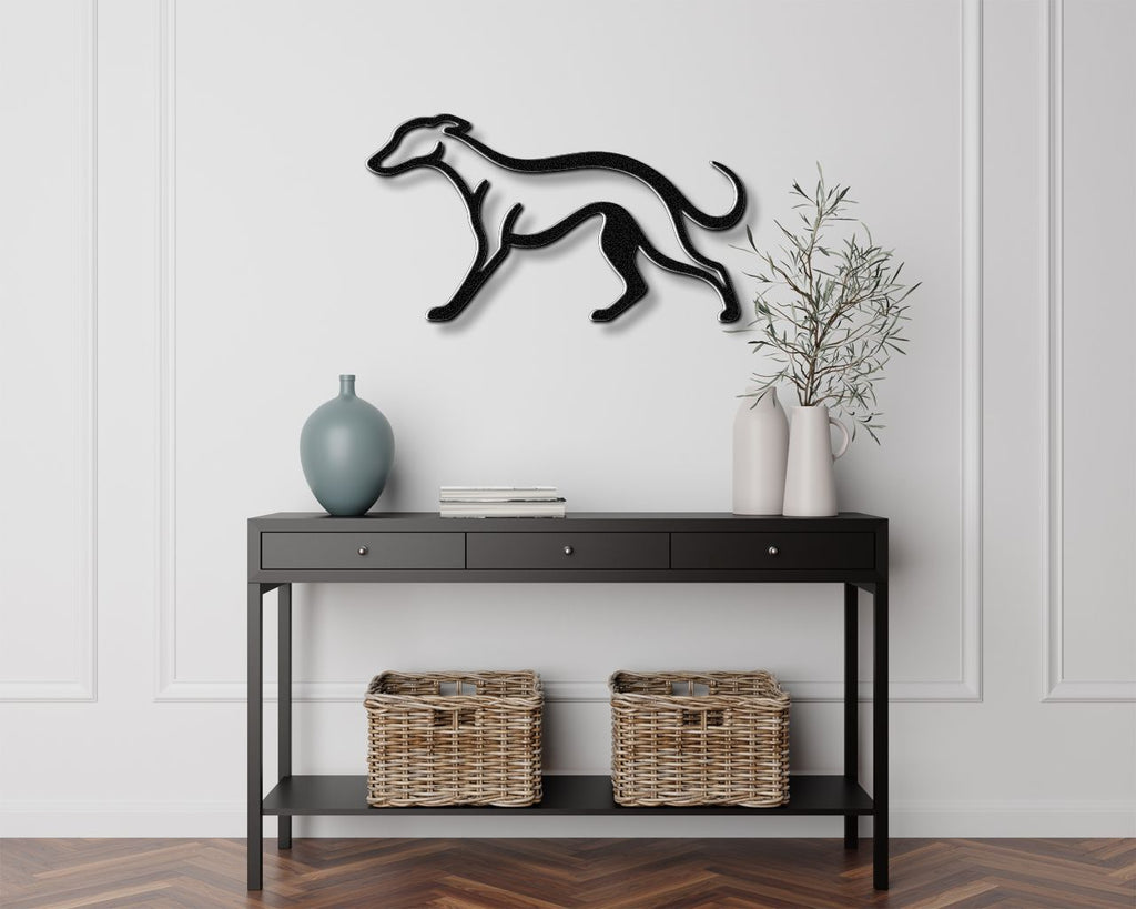 Greyhound Metal Wall Art