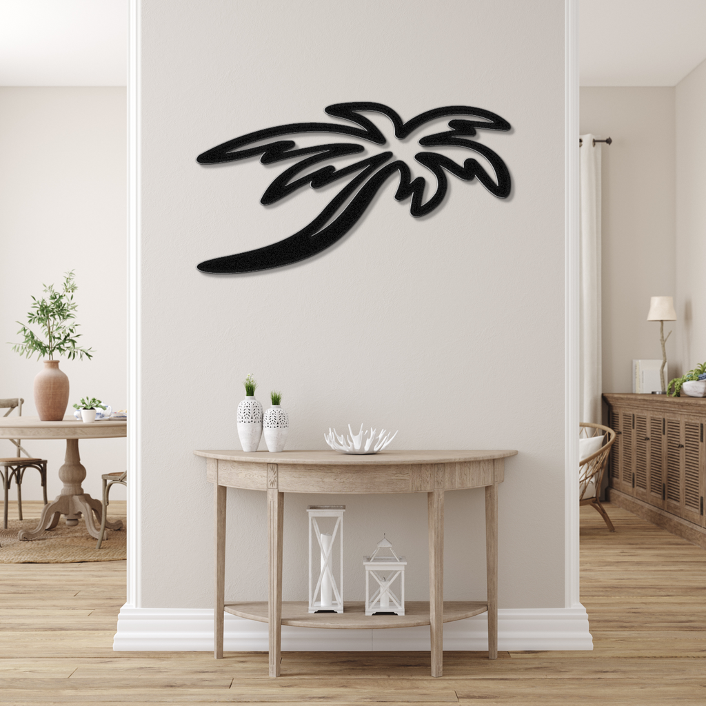 Palm Tree Metal Wall Art
